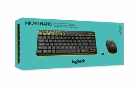 Logitech Desktop Nano Wireless Combo MK240